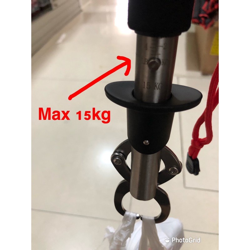 Fish Gripper Timbangan Lipgrip Max 15 kg Fukushima BL-025