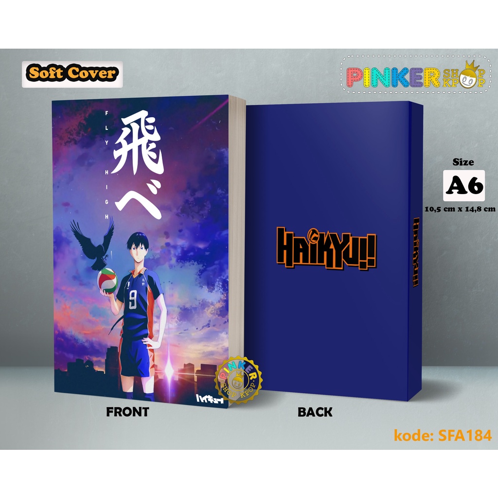 

(SFA184) Pocket Note Anime Haikyuu TOBIO Softcover