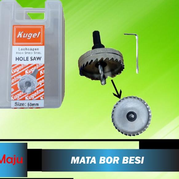 Hole Saw Besi 50mm / HoleSaw Besi 50mm / Mata Bor Besi 50mm KUGEL