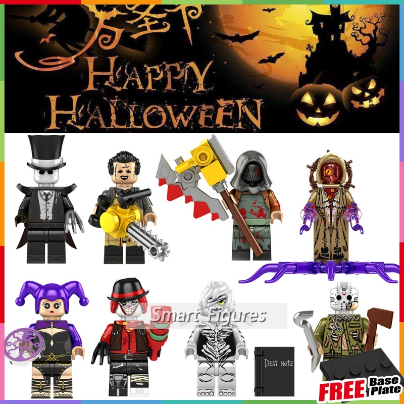 Mainan Action Figure Minifigures Jack The Ripper Bahan Kulit Untuk Hadiah Halloween KF6173