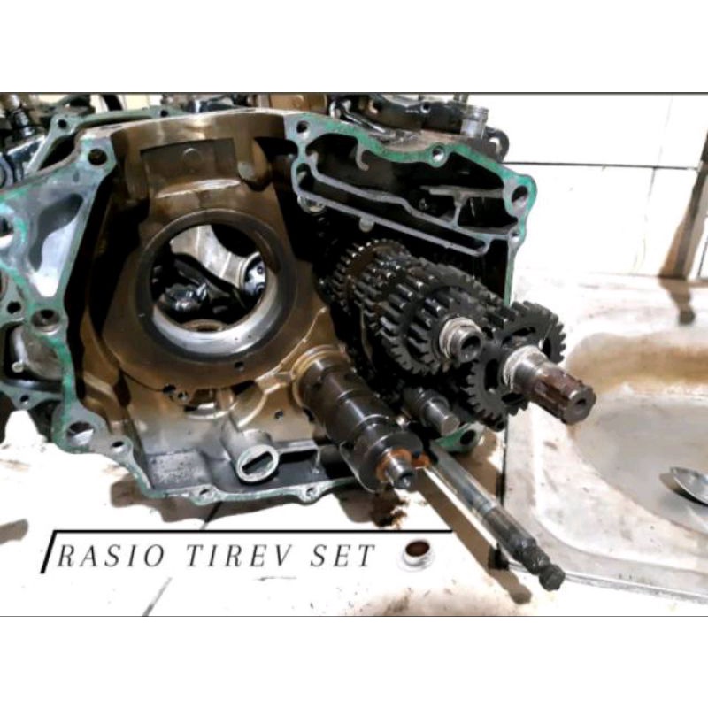 RASIO TIGER REVO ORIGINAL 6 SPEED TRANMISI GEARBOX TIREV ORI SET RESO