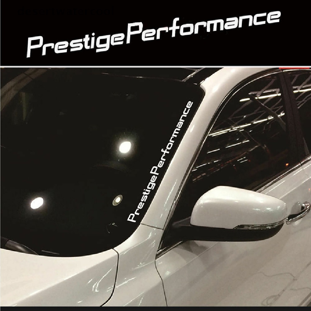Deid Stiker Vinyl Tulisan Prestige Performance Untuk Kaca Depan Mobil