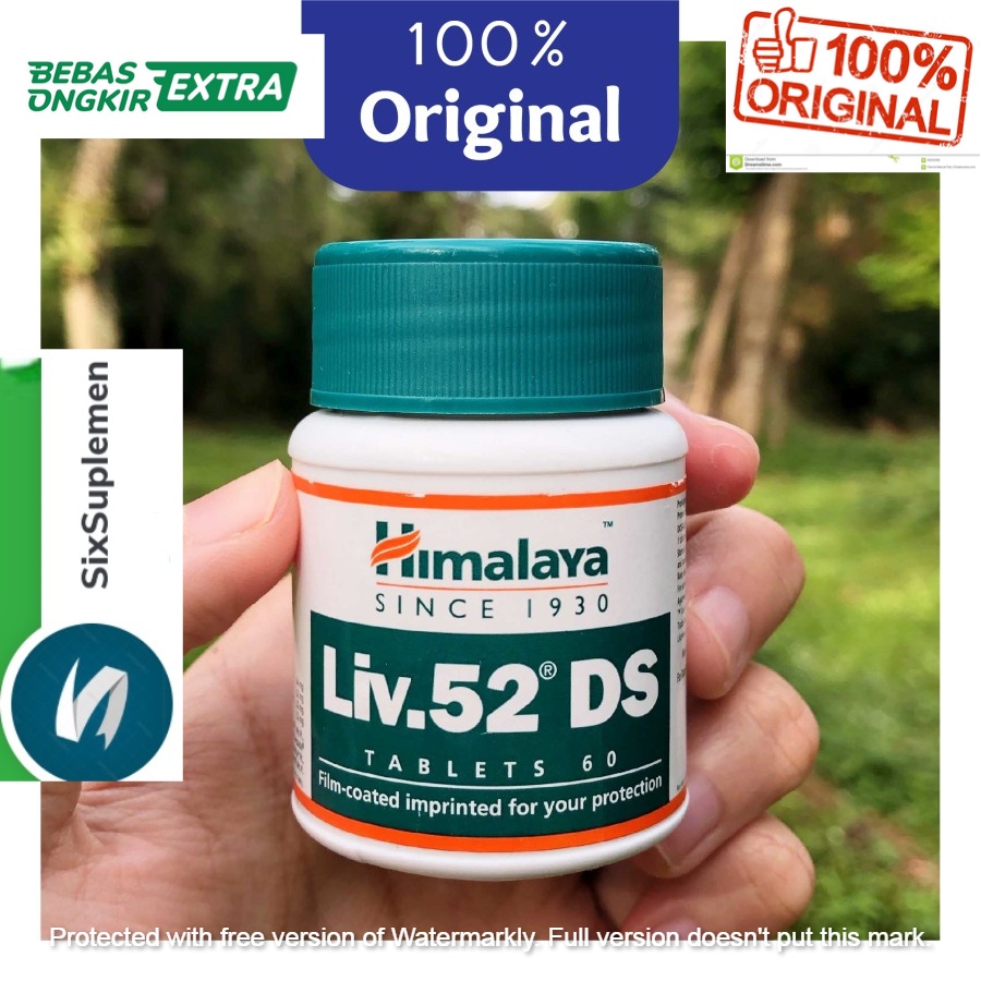 Himalaya Liv.52 DS 60 Tablet (Double Strength)- Detox Liver - Original