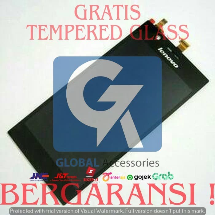 Lcd + Touchscreen Lenovo K900 Original 100% Bergaransi !