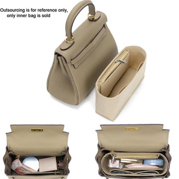 Felt Bag organizer for kellie / insert bag