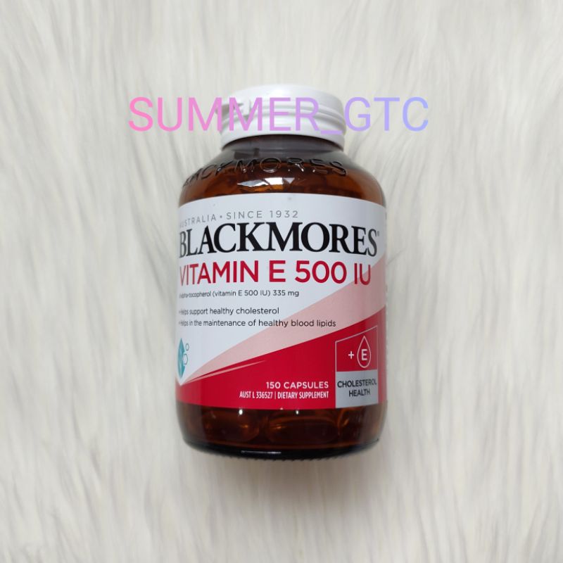 blackmores vitamin e 500iu 150 kapsul natural e 500 iu 150 caps