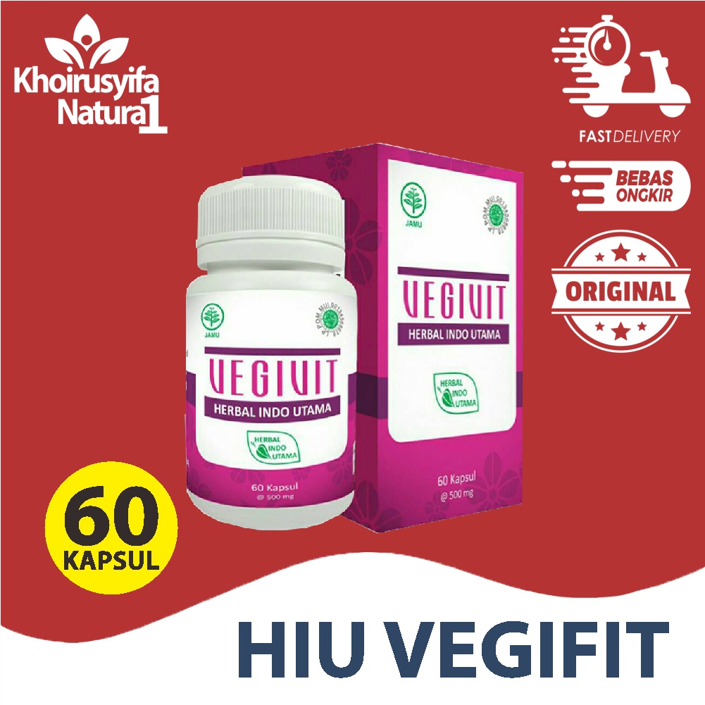 HIU VEGIVIT 60 KAPSUL HERBAL KEWANITAAN