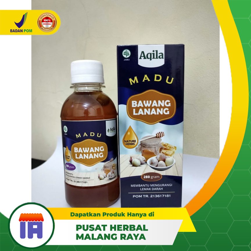 

MADU BAWANG LANANG AQILA IMUNITAS MENCEGAH VIRUS MURNI Asli Obat Herbal Alamisuplemen Isi 280 Gr