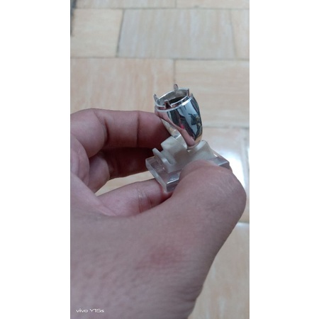 emban cincin perak 925 handmade model polos sedia tanam atau catokan020