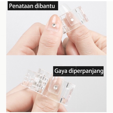 Clip Polygel Nail Clip Polygel Penjepit Kuku extension