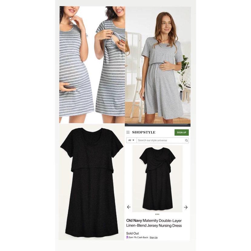 Old navy dress double layer