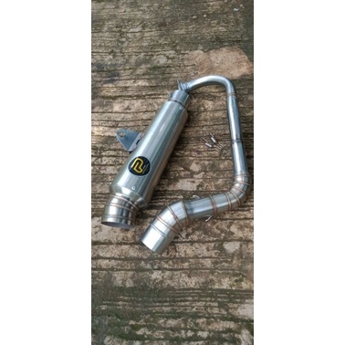 Knalpot racing pekajaman leher paten pnp beat fi Scoopy beat karbu