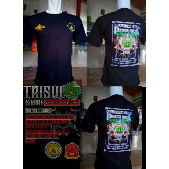 KAOS PAGAR NUSA FULL BORDIR