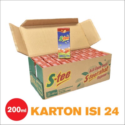 Jual STEE KOTAK 200 ML ISI 24 ESTEE KOTAK PER DUS | Shopee Indonesia