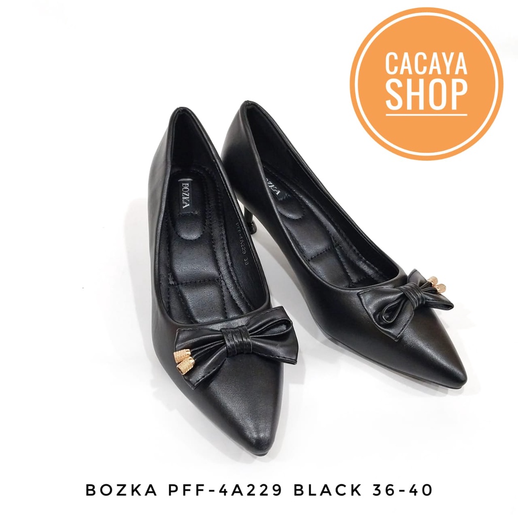 SANDAL SEPATU WANITA BOZKA PFF-4A229 CACAYA