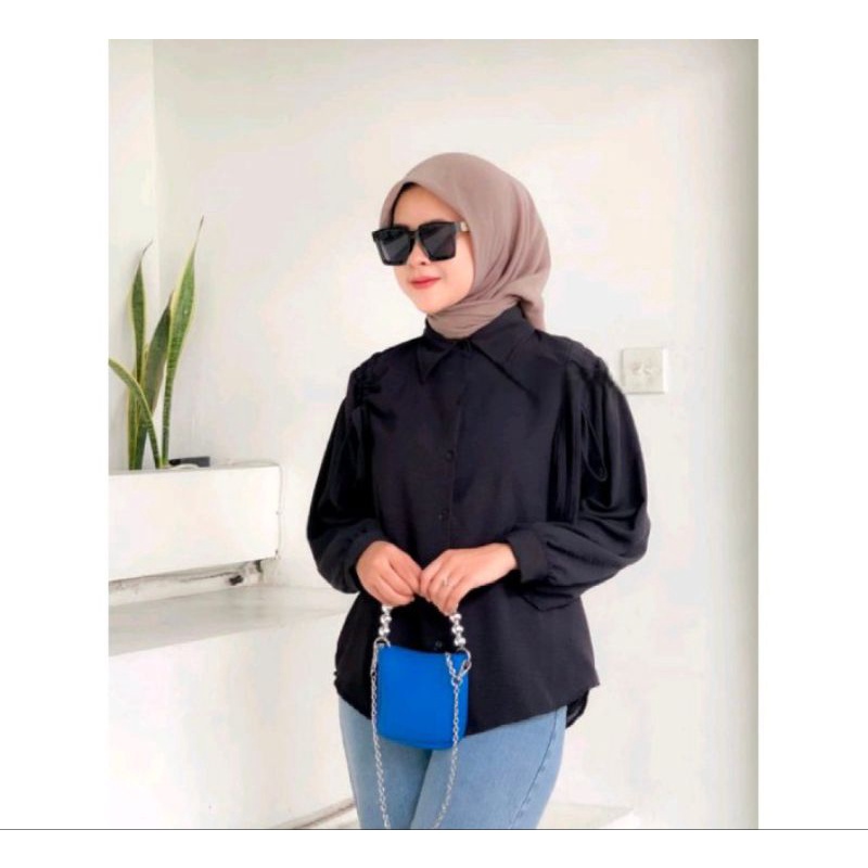 LEXSY BLOUSE SERUT CRINGKEL AIRFLOW