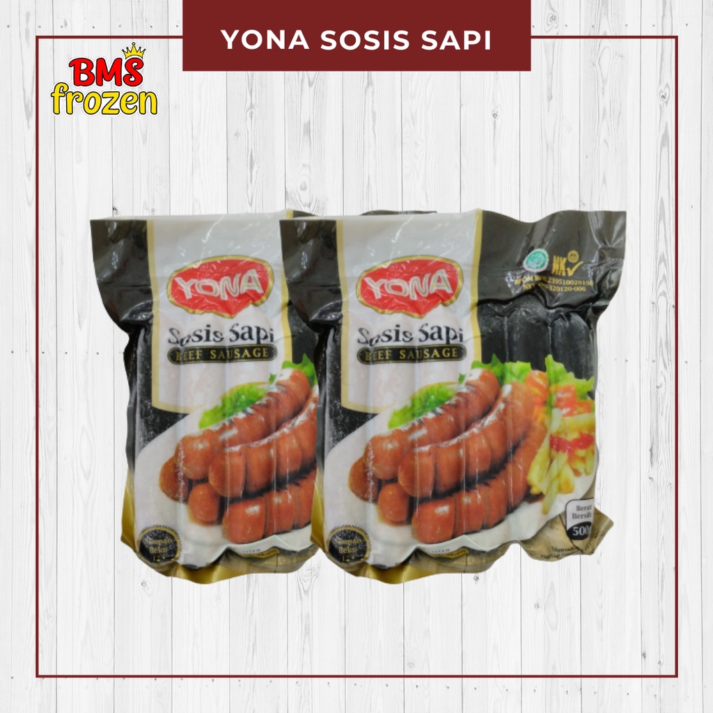 

BMS Frozen Mart | Yona Sosis Sapi - Sosis Bakar