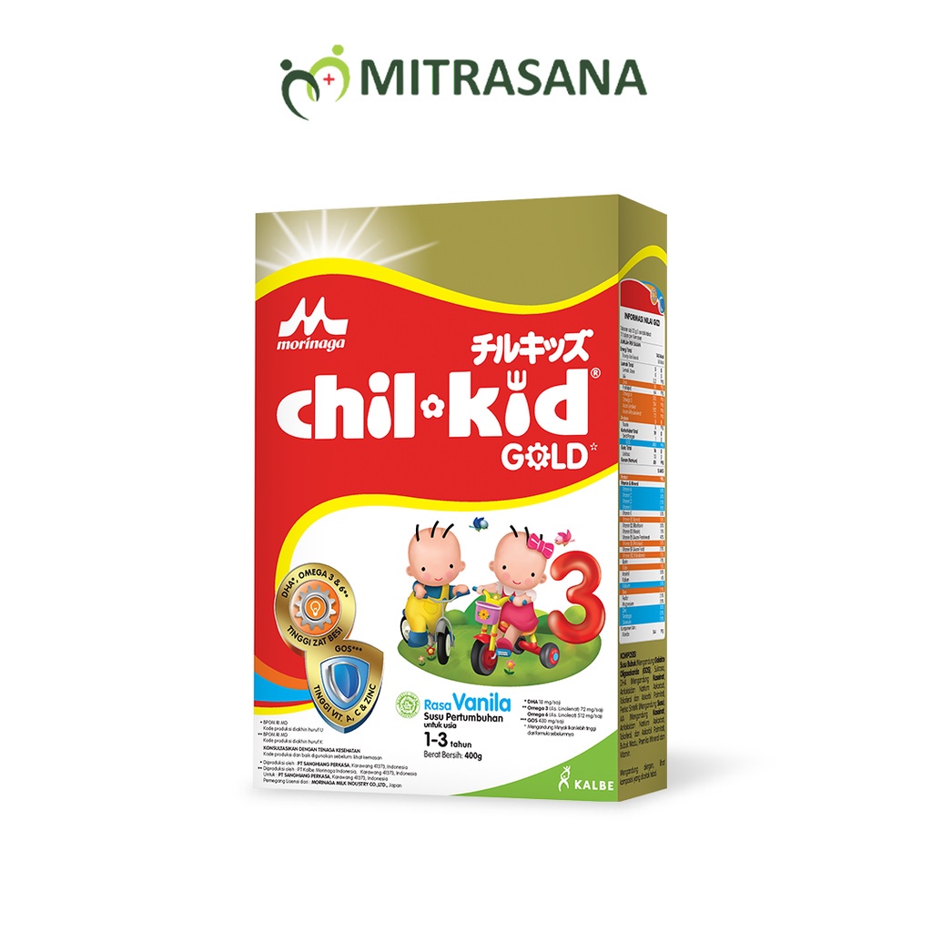 Chil Kid Vanila 400 Gr - Susu Pertumbuhan Batita