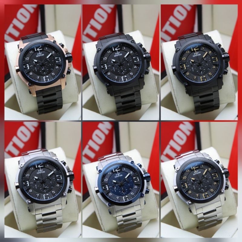 JAM TANGAN PRIA EXPEDITION E6605 / E6605 6605 ORIGINAL GARANSI RESMI 1 TAHUN