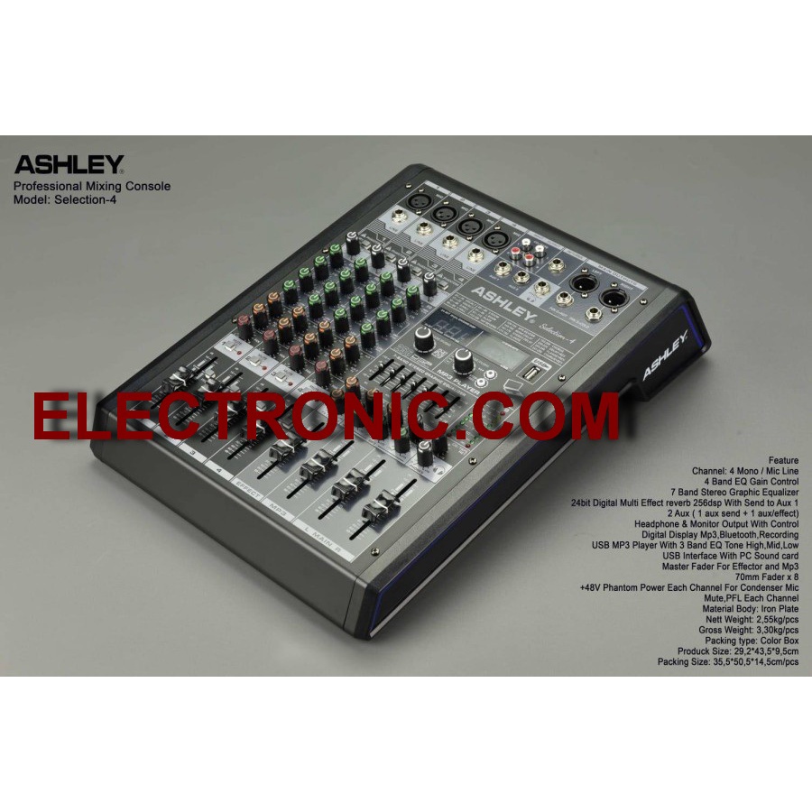 mixer ashley selection 4 selection4 selection original 4channel ashley