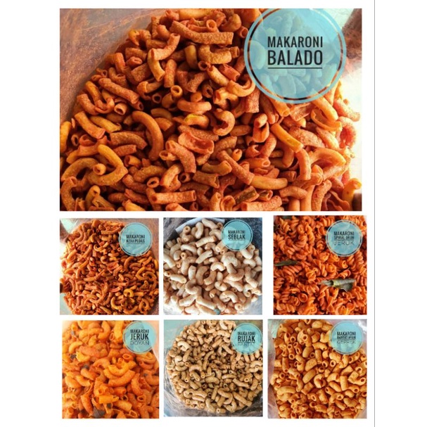 

MAKARONI SPIRAL - DAUN JERUK - BANTAT - ASIN (500 gr) LEBIH MURAH