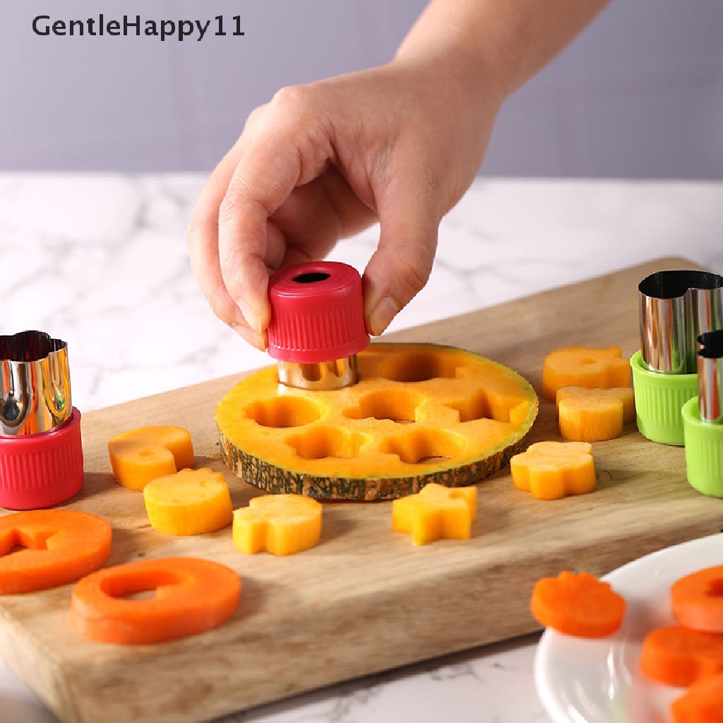 GentleHappy Stainless Steel Easter Biscuit Cutter Easter Rabbit Love Heart Pentagram Cookie id