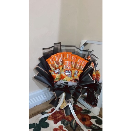 

BUCKET SNACK / buket snack / buket bunga / buket cemilan / bucket snack jumbo
