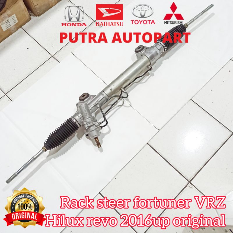 rack steer fortuner vrz hilux revo 2016up original