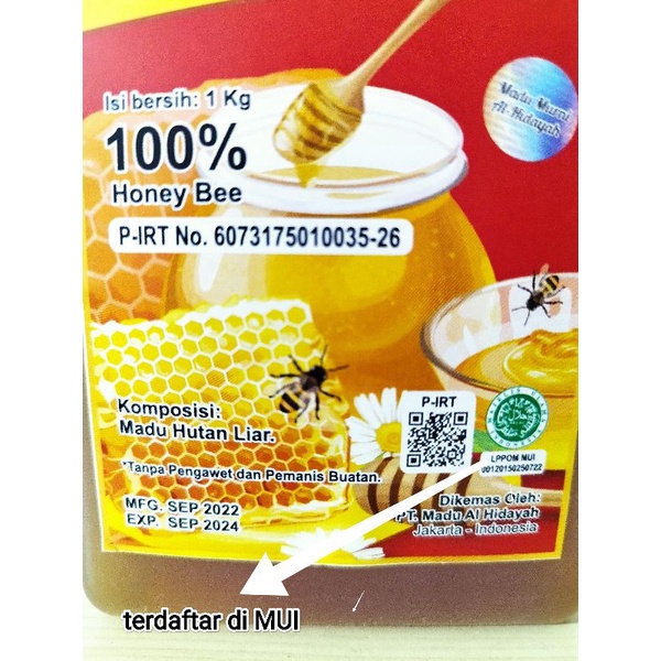 Madu hutan murni 1kg #maduanak #madu #maduhutan#vitamin #suplemen #madumurah #maduasli