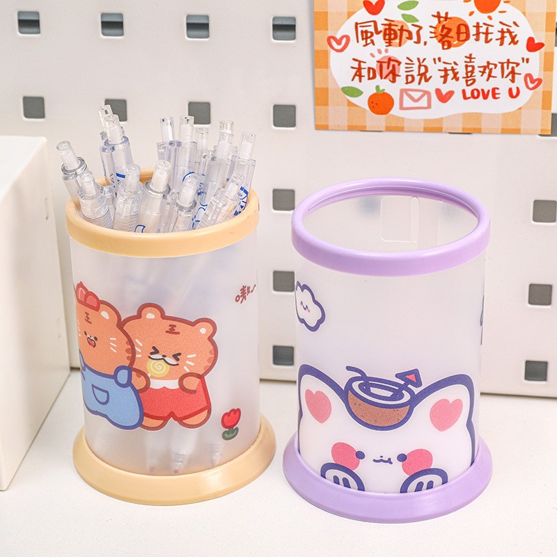 

Desk Organizer Kotak Pensil Pen Stand/ Kotak Pensil Lipat Multi Fungsi