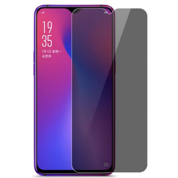 TEMPERED GLASS ANTI SPY OPPO RENO 5 RENO 5f RENO 5 5G RENO 4 RENO 4f RENO 3 RENO 2 RENO 2f RENO 1