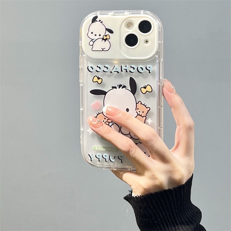 Casing Flip Cermin Desain Anjing Pacha Coulomi Untuk IPhone 12 13 14 11 Pro Max X Xs Max Xr Hhjgk