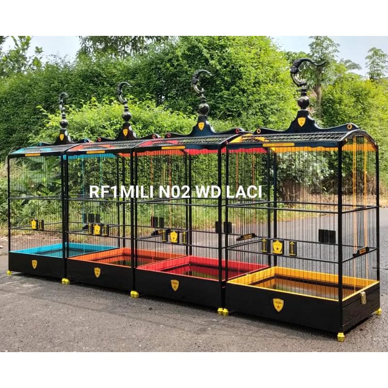 kandang sangkar pasama wd laci ruji fiber 1mm sabuk 2 no 2