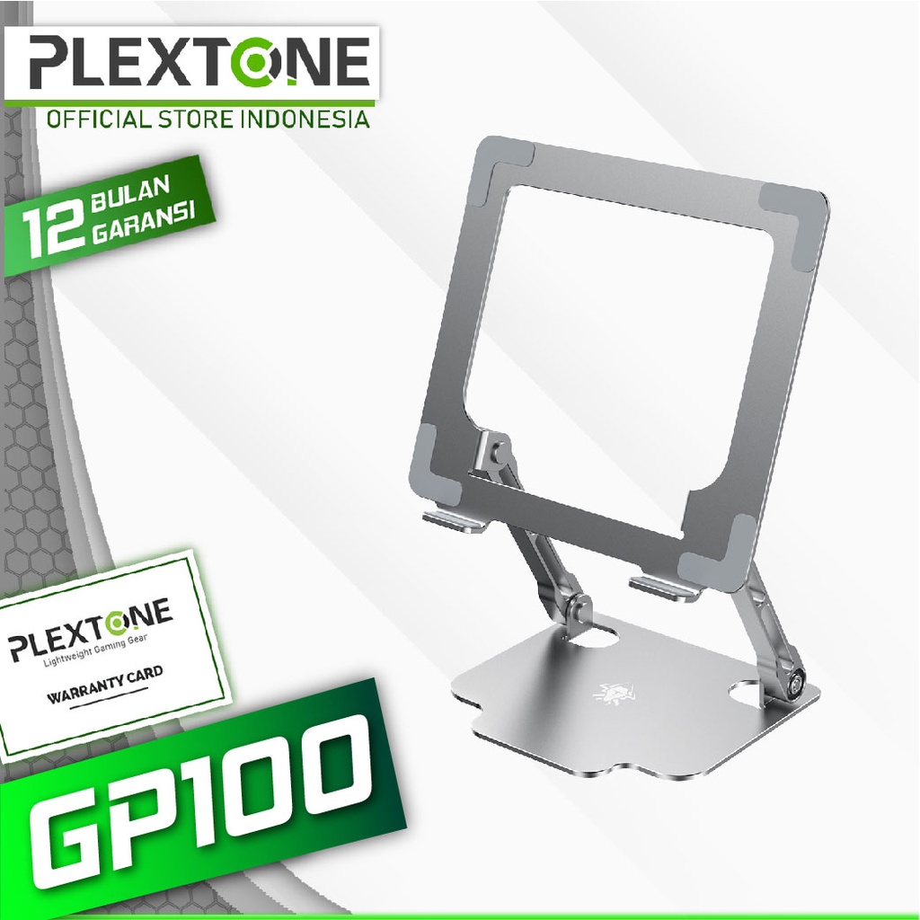 Plextone GP100 Tablet Holder Gaming laptop monitor Stand Folding Bracket