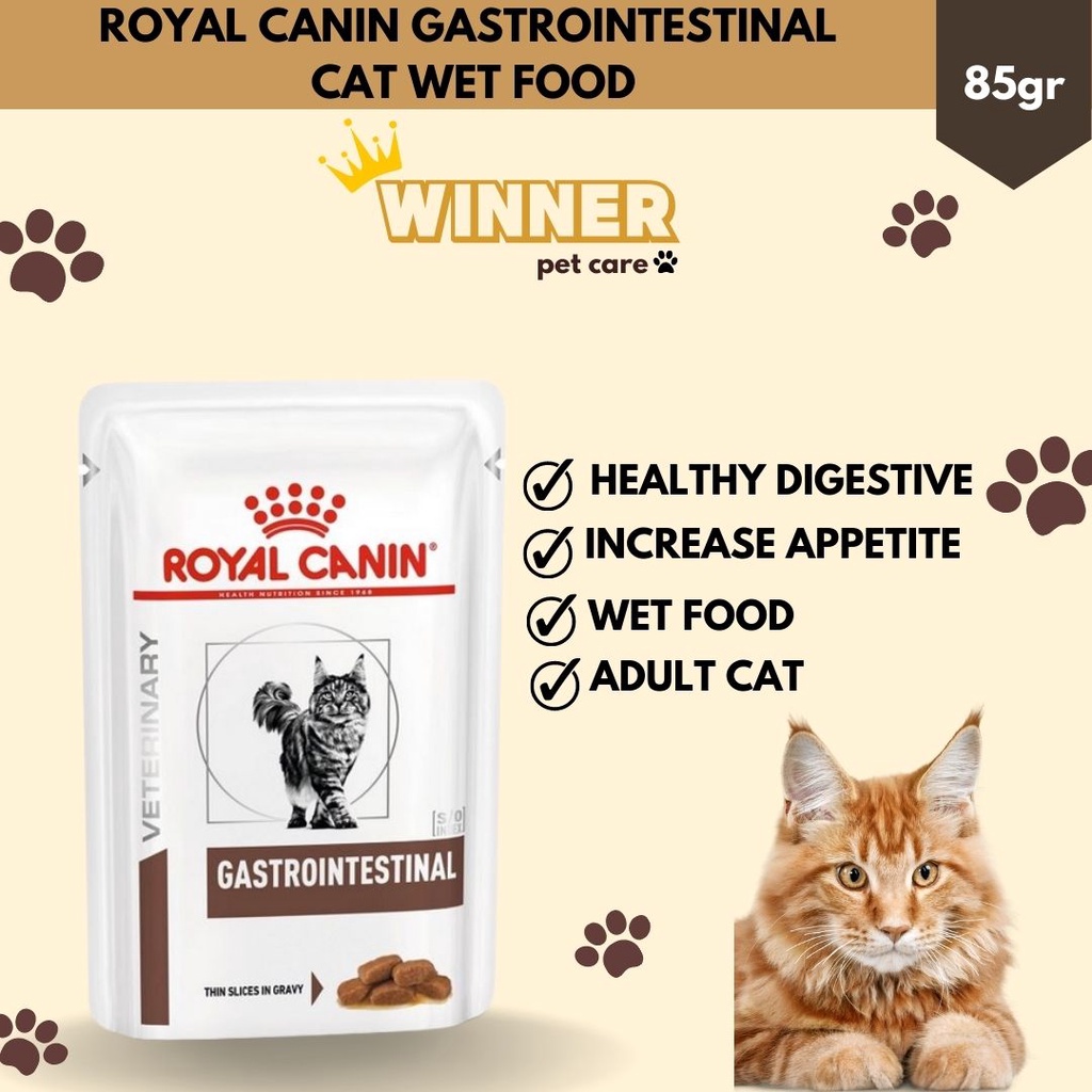 Royal Canin Gastrointestinal Vet Cat Wet Food 85gr