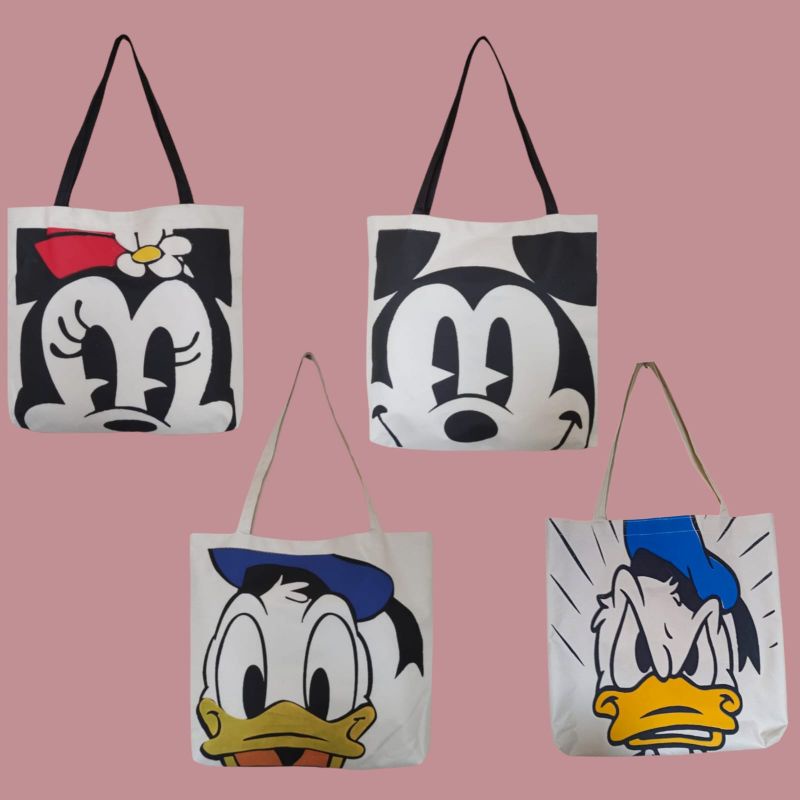 Tas Totebag Disney, Tas Totebag Donal, Tas Totebag Donald, Tas Wanita, Tas Souvenir, Tas Sovenir, Tas Totbag, Tas Undangan, Tas Minie Mouse, Tas  Miki Mouse, Tas Murah, Tas Viral, Tas Kekinian, Tas Anak, Tas Kekinian, Tas Sleting, Tas Disney