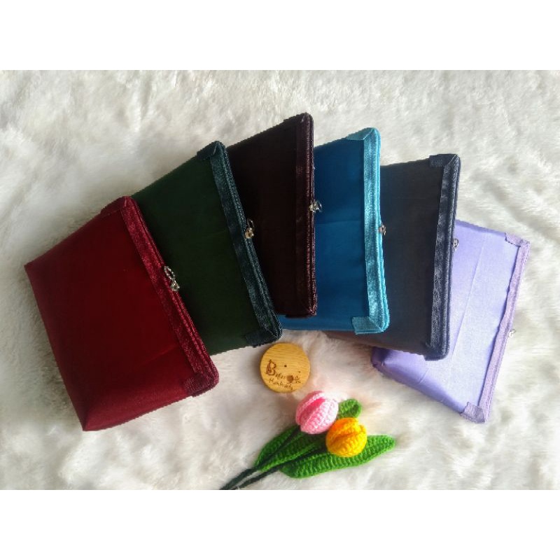 inner rajut / inner dompet rajut/ inner tas rajut / inner instan / furing rajut 20x12x3