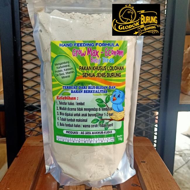 Growmax Econom Pakan Burung Bubur Loloh Anakan Lovebird Kenari siskin