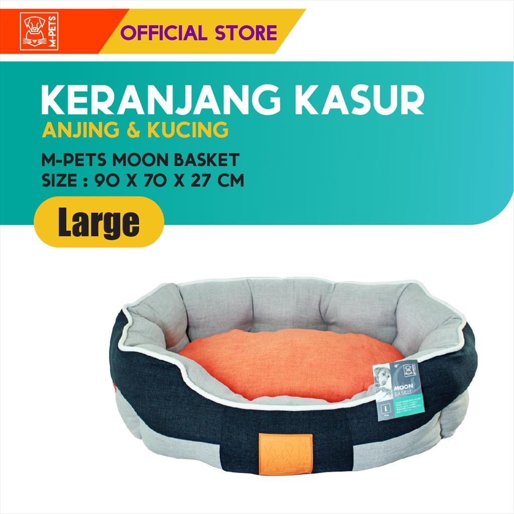 M-Pets Moon Basket Size L / Kasur Tempat Tidur Kucing Anjing