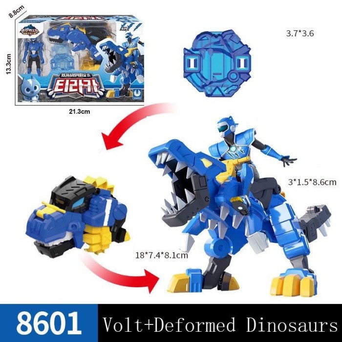 MAINAN MINI FORCE ROBOT MINI FORCE ROBOT MINIFORCE DINO TRANSFORMATION