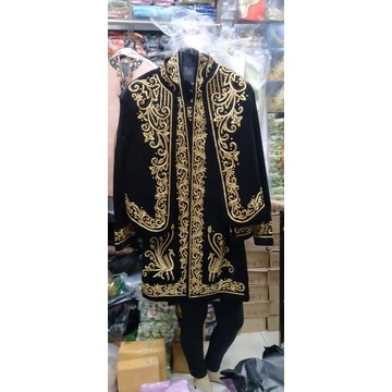 baju pengantin jawa bludru