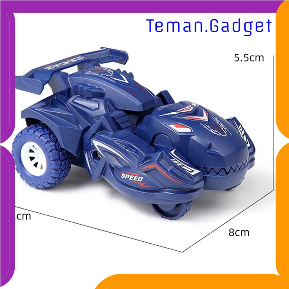 TG-MAN HoneyPo Mainan Mobil Berubah Bentuk Transforming Dinosaur Car - DC712