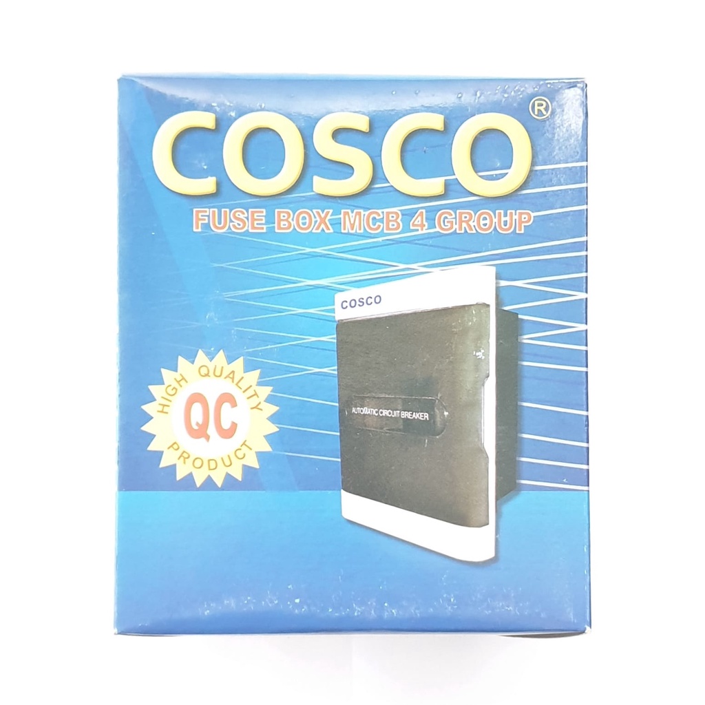 Cosco Bok Mcb 4 Group Inbow / Kotak Mcb / Box Mcb / Fuse Box