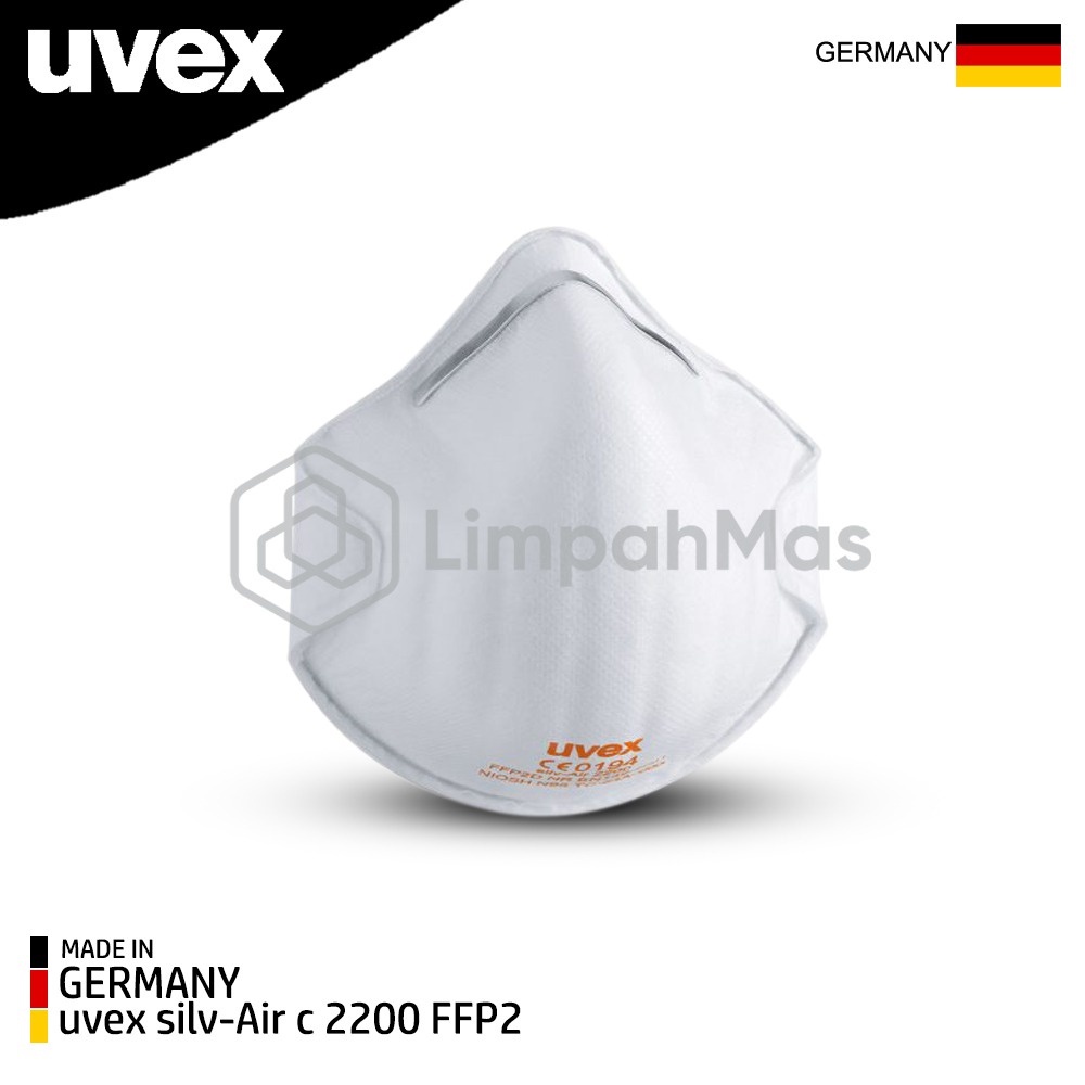 Masker Uvex Silv-Air C 8732200 FFP2