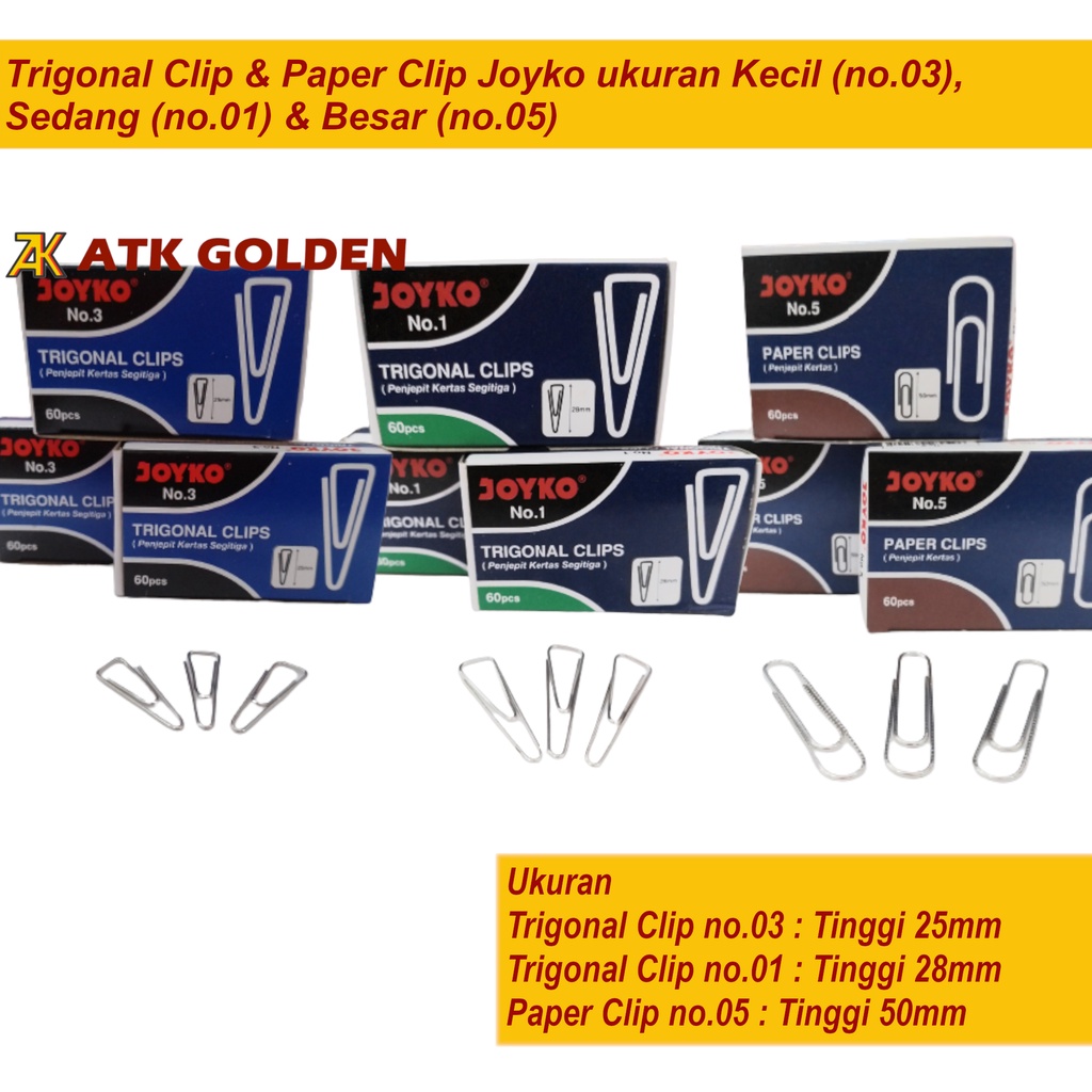 

Trigonal Clip & Paper Clip Joyko