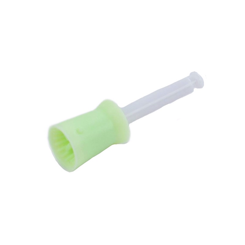 Alice dental bur prophy rubber polisher profilaksis polishing karet / bur poles gigi cup hijau