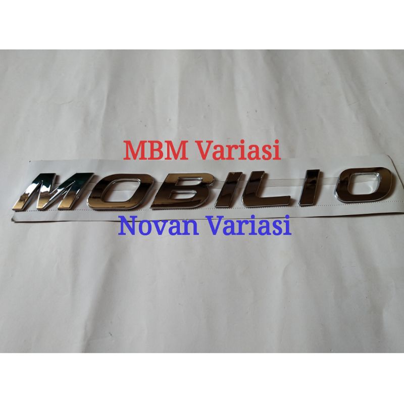 Emblem Kap Mesin MOBILIO