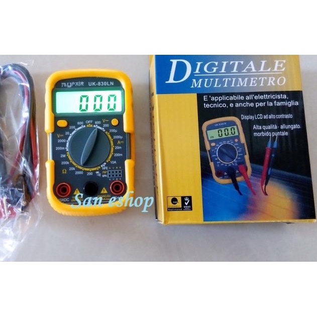 Digital Multimeter (Multitester) (AVO meter) MyFair UK-830LN