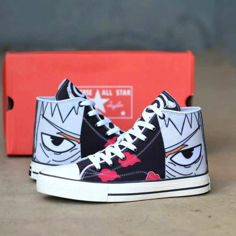 sepatu Converse anime naruto