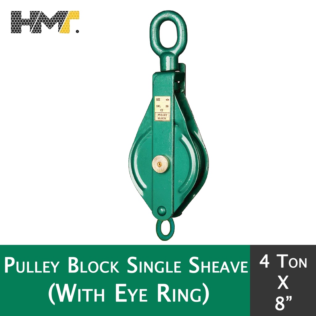 Jual NAGASAKI Pulley Block Single Sheave With Eye Capacity 4 Ton x 8